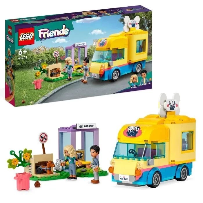 Конструктор LEGO Friends 41741 Спасательный фургон для собак 60329004