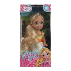 Кукла 12 см Аня 12 см, кор КАРАПУЗ ANNA-BF17-BB