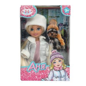 Кукла Аня 12 см, акс., кор КАРАПУЗ ANNA-W1-BB (120)