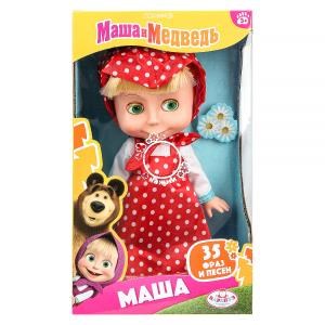 Кукла Маша и Медведь маша 25см, озвуч, кор КАРАПУЗ 83033-R23 (18)