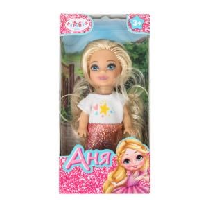 Кукла Аня 12 см, кор КАРАПУЗ ANNA-C17-BB