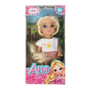 Кукла Аня 12 см, кор КАРАПУЗ ANNA-BF11-BB