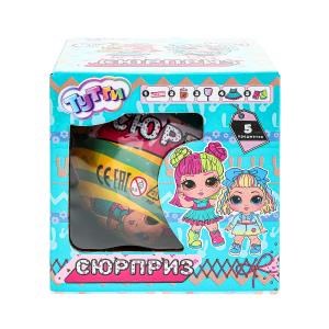 Шар-сюрприз, кукла с набором аксессуаров Тутти Y2210Z0559-5-RU