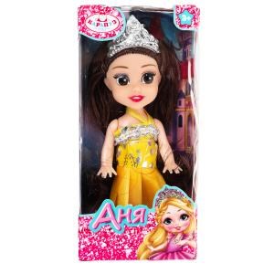 Кукла Анечка 12 см, акс, кор КАРАПУЗ ANNA-SP5-BOX