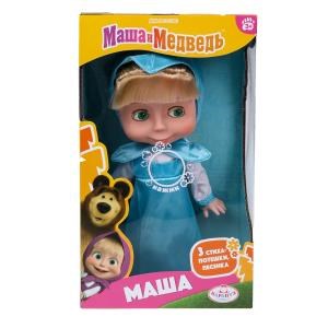 Кукла Маша и Медведь маша 25см, озвуч, кор КАРАПУЗ 83033BD23 (18)