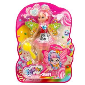 Кукла фея 18 см с крыльями, расческа, блист. Тутти ST0028394C-3-RU