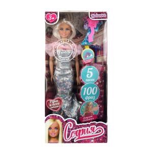 Кукла 29 см София, руки и ноги сгибаются, озвуч 100 фраз, акс КАРАПУЗ 66001J-SS1-S-BB (24)