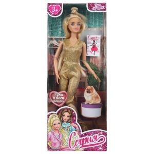 Кукла 29см София, руки и ноги сгиб., кор КАРАПУЗ 66001BOX-C37-S-BB-WOD