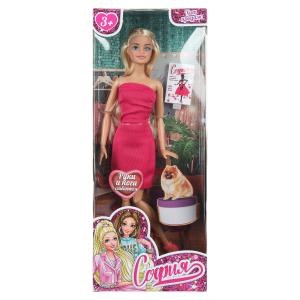 Кукла 29см София, руки и ноги сгиб., кор КАРАПУЗ 66001BOX-C42-S-BB-WOD