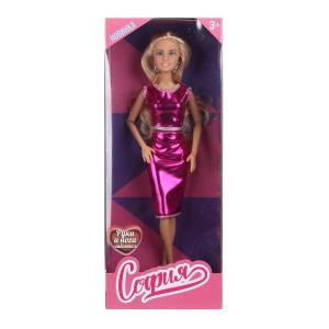 Кукла 29см София, руки и ноги сгиб., кор КАРАПУЗ 66001-LK2-BB-WOD