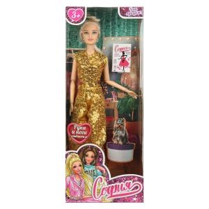 Кукла 29см София, руки и ноги сгиб., кор. КАРАПУЗ BF4-S-JP