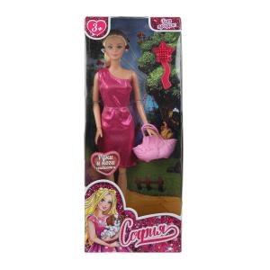 Кукла 29см София, руки и ноги сгиб., питомец, акс, кор КАРАПУЗ 66001PET-DG10-S-BB-WOD