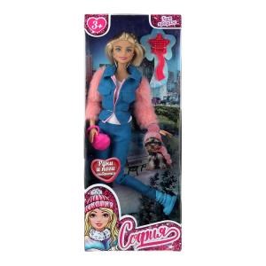 Кукла 29см София, руки и ноги сгиб., кор КАРАПУЗ 66001-W32-S-BB