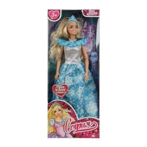 Кукла 29см София, руки и ноги сгиб., принцесса, акс, кор КАРАПУЗ 66001P-12-S-BB