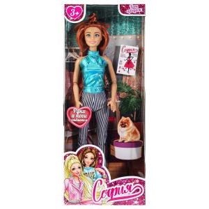Кукла 29см София, руки и ноги сгиб., кор КАРАПУЗ 66001BOX-C35-S-BB