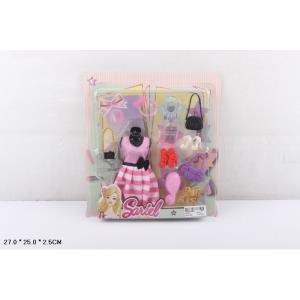 Одежда и аксесс. для кукол 3315-F на карт. T229-H43642