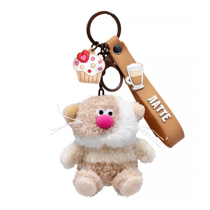 Брелок Латте с подвесом «Валентинка» CCkc-07