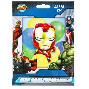Шар фольгированная фигура железный человек 48*78 см ЧУДО ПРАЗДНИК FBF-113333-SH