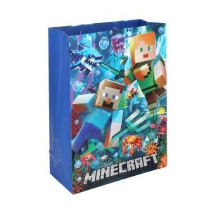 Пакет подарочный МАТОВЫЙ xl,пиксели в море,140 гр/м2 ЧУДО ПРАЗДНИК PXL-132596-MN