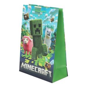 Пакет подарочный МАТОВЫЙ ml,пиксели,140 гр/м2 ЧУДО ПРАЗДНИК PML-130548-MN