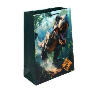 Пакет подарочный МАТОВЫЙ xl,динозавр,140 гр/м2 ЧУДО ПРАЗДНИК PXL-130542-JP