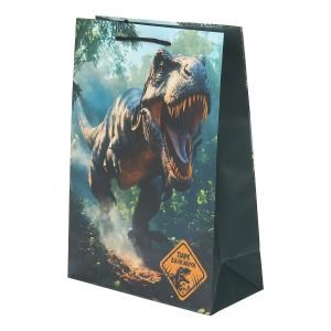 Пакет подарочный МАТОВЫЙ ml,динозавр,140 гр/м2 ЧУДО ПРАЗДНИК PML-130213-JP