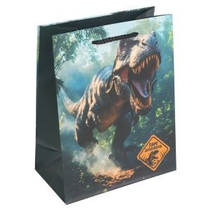 Пакет подарочный МАТОВЫЙ м,динозавр,140 гр/м2 ЧУДО ПРАЗДНИК PM-130539-JP