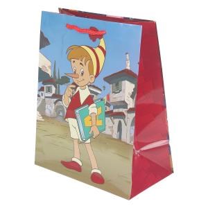 Пакет подарочный глянцевый СОЮЗМУЛЬТФИЛЬМ l,буратино,140 гр/м2 ЧУДО ПРАЗДНИК PL-130545-BU