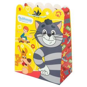 Пакет подарочный креативный l,простоквашино с вырубкой,190 гр/м2 ЧУДО ПРАЗДНИК PL-130096-PR