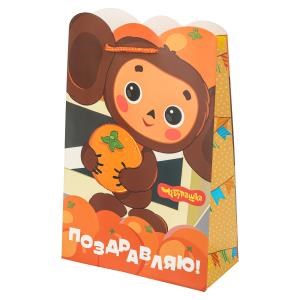 Пакет подарочный креативный СОЮЗМУЛЬТФИЛЬМ ml,190 гр/м2 ЧУДО ПРАЗДНИК PML-128871-CH