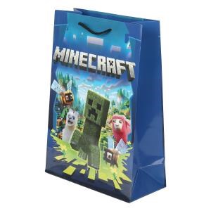 Пакет подарочный глянцевый ml,пиксели,140 гр/м2 ЧУДО ПРАЗДНИК PML-130233-MN