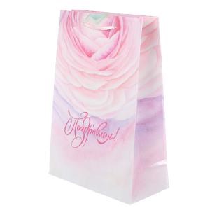 Пакет подарочный глянцевый ml глянцевый,градиент,140 гр/м2 ЧУДО ПРАЗДНИК PML-124683-GR