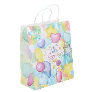 Пакет подарочный крафт м,день рождения,140 гр/м2 ЧУДО ПРАЗДНИК PMWK-114659-HB