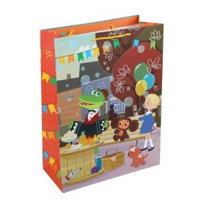 Пакет подарочный МАТОВЫЙ СОЮЗМУЛЬТФИЛЬМ xl,140гр/м2 ЧУДО ПРАЗДНИК PXL-111161-CH2 (60)