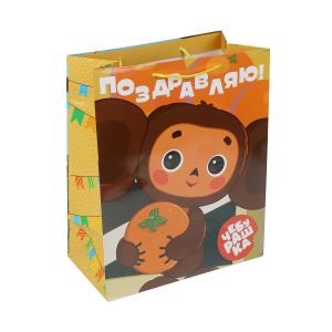 Пакет подарочный глянцевый СОЮЗМУЛЬТФИЛЬМ l,140 гр/м2 ЧУДО ПРАЗДНИК PL-111164-CH3 (120)