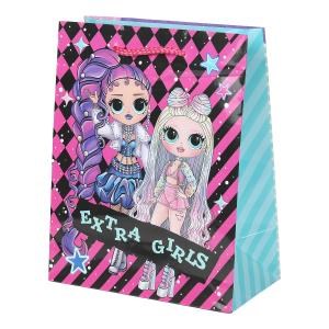 Пакет подарочный глянцевый m,супер девочки,140 гр/м2 ЧУДО ПРАЗДНИК PM-92065-OM (144)