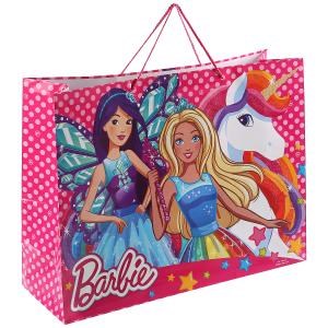 ПАКЕТ ПОДАРОЧНЫЙ "ИГРАЕМ ВМЕСТЕ" BARBIE 46Х61Х20СМ, БУМ., ГЛЯНЦЕВЫЙ В ПАК. CLRBG-BRB-05-1