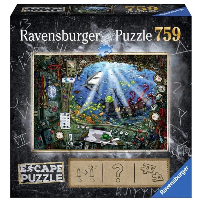 Пазл Ravensburger Submarine Escape Room 143249526
