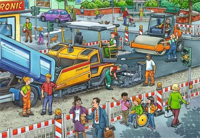 Пазл Ravensburger Строительная техника 146040346