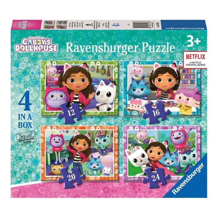 Пазл Ravensburger Gabby House набор из четырех 108247010