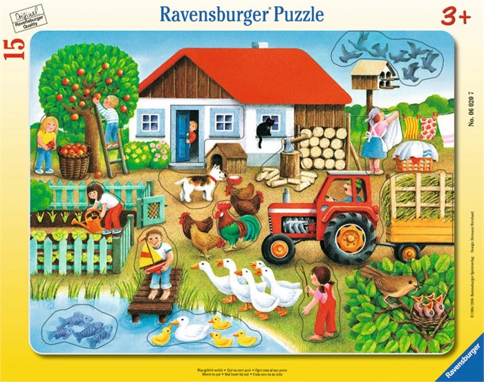 Ravensburger Where to Put It? Составная картинка-головоломка 15 шт 00.006.020 29800590