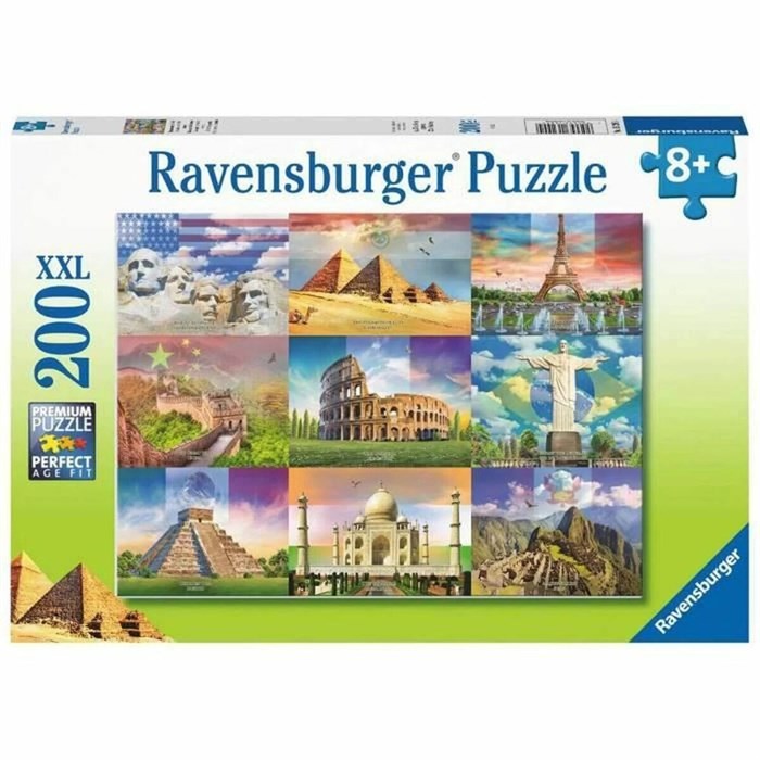 Головоломка Ravensburger 13290 XXL Monumentos del mundo 200 Предметы 115385598