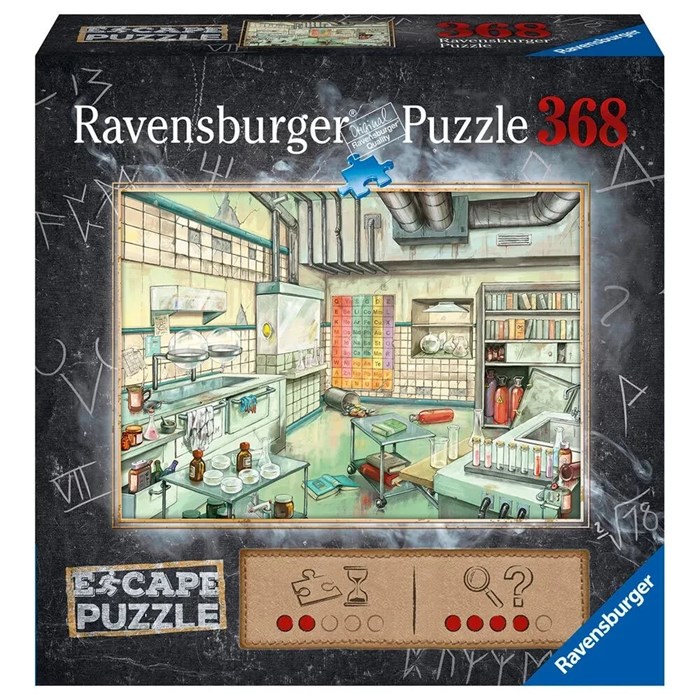 Пазл Ravensburger Escape Room Алхимическое Лаборатория 169796521
