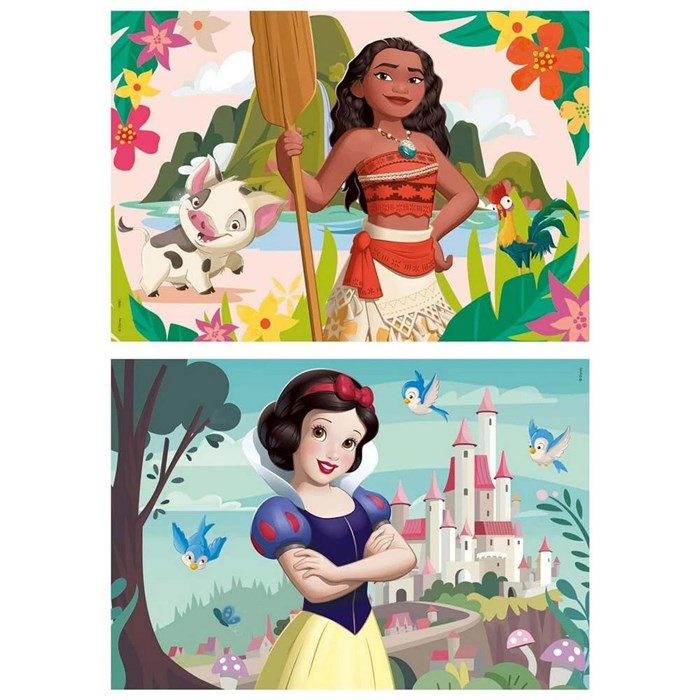 Пазл Educa Disney princess Vaiana Snow White 126421914