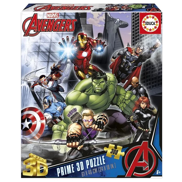 Пазл Educa Avengers 3D Lentikular 184582177