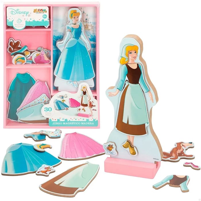 Магнитная игра WooMax Disney принцесса Золушка 145160146
