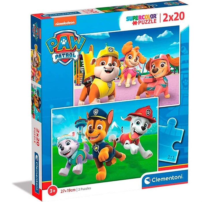 Пазл Clementoni Paw Patrol двойной 124160974