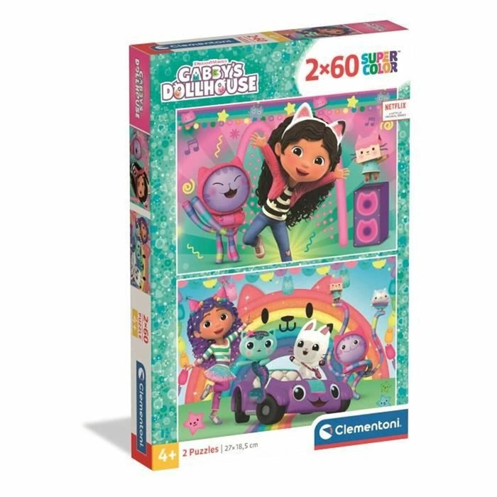 Головоломка Clementoni Gabby's Dollhouse 120 Предметы 230246373