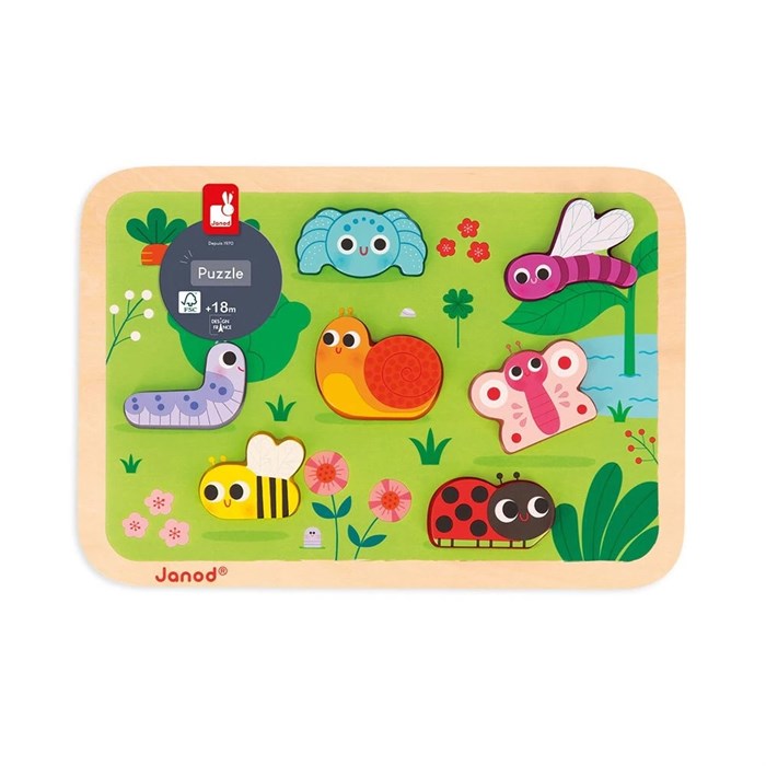 Пазл Janod Chunky Garden 135982544