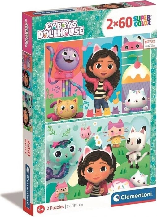 Пазл Clementoni Gabbys dollhouse 140708959